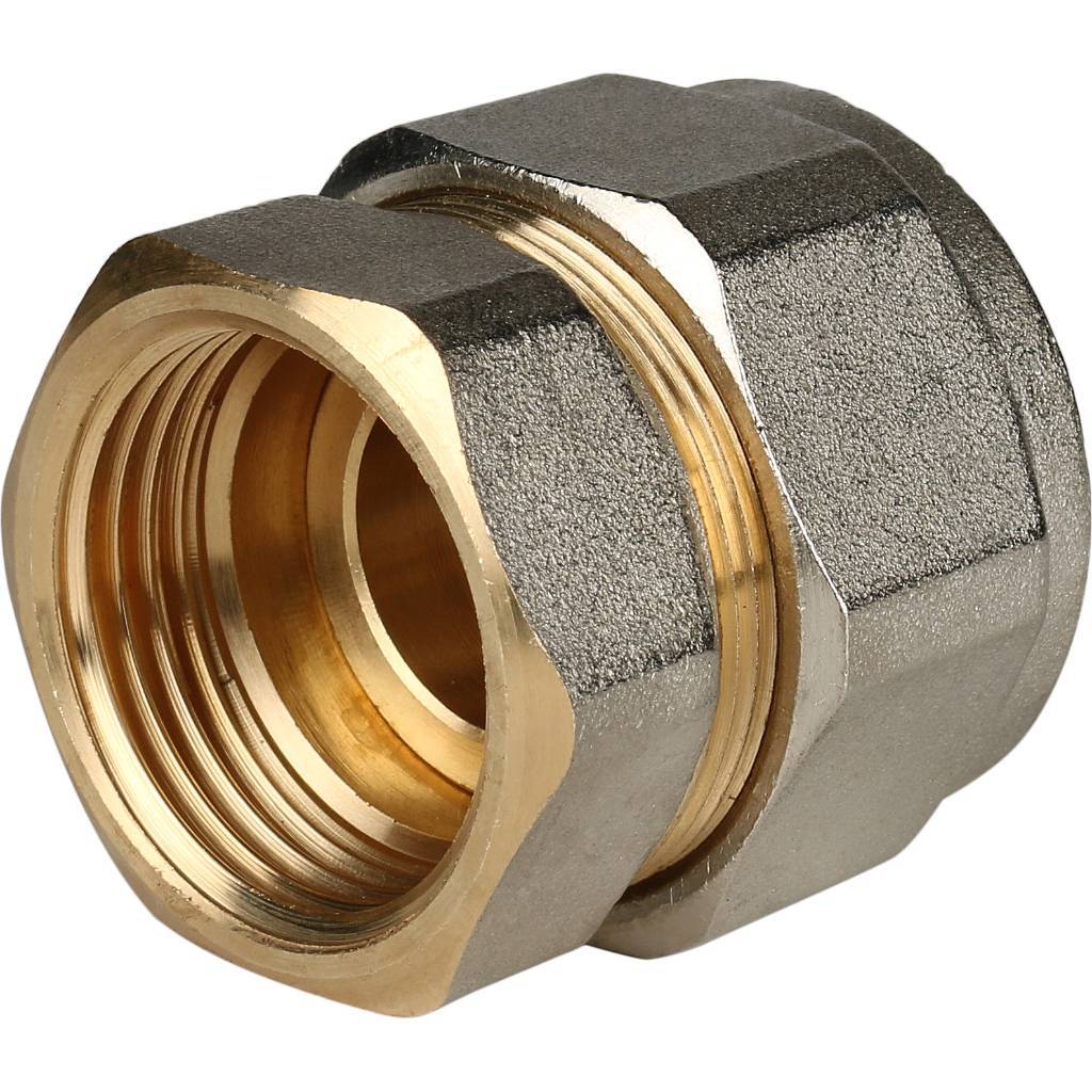 Переходник STOUT с внутренней резьбой 1 х32 для металлопластиковых труб винтовой, SFS-0002-000132