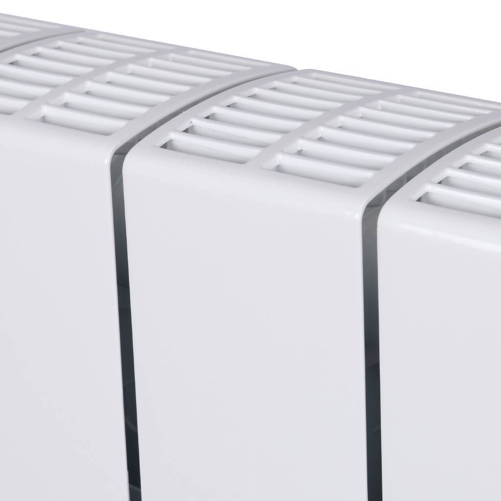 Радиатор биметаллический RIFAR SUPReMO 500 12 секций боковое подключение (белый RAL 9016), 4RS50-12