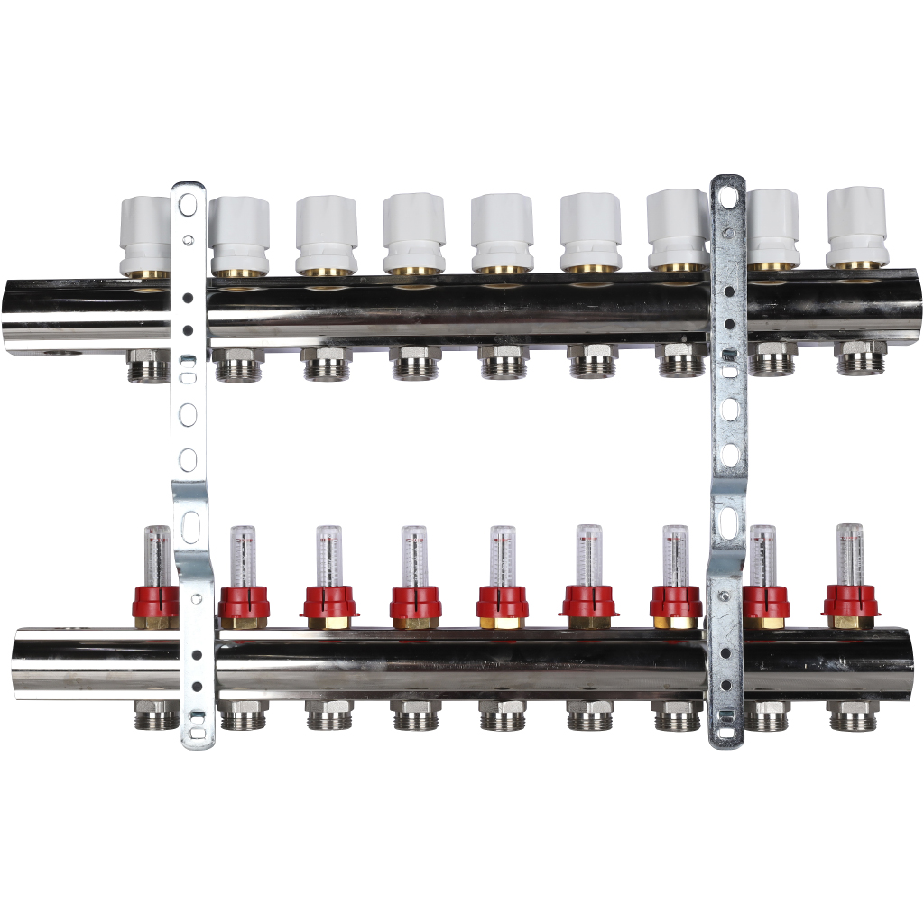 Коллектор в сборе с расходомерами LUXOR CD 477/9