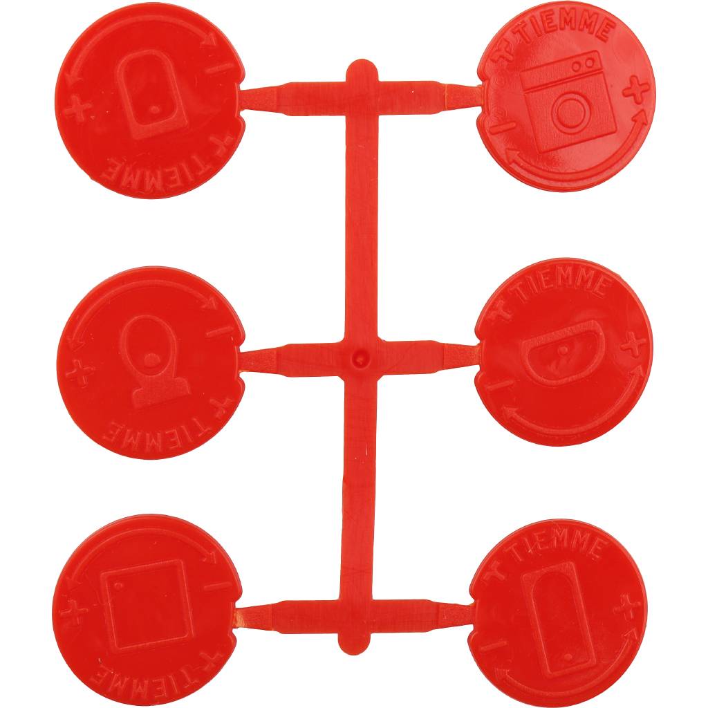 Коллектор с регулировочными вентилями TIEMME 1 х1/2 на 2 выхода (хром.)