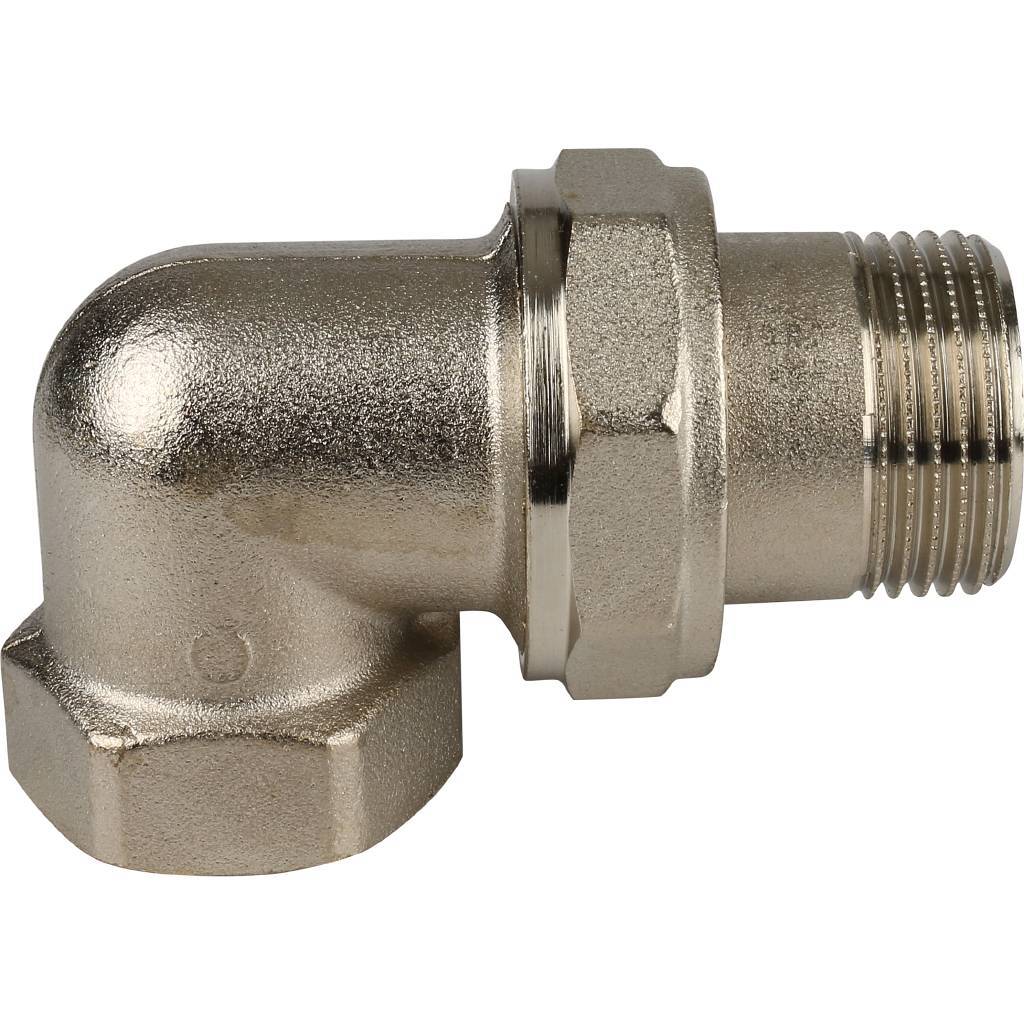 Соединитель угловой никелиров. Itap 162 1 «американка», 26128