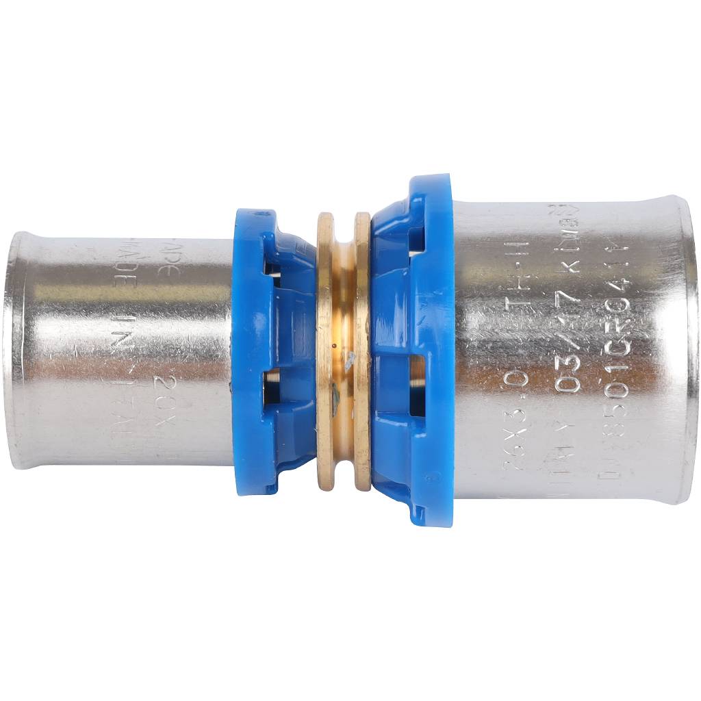 Муфта APE соединительная переходная 26х20 для металлопластиковых труб прессовой, ARL1300320