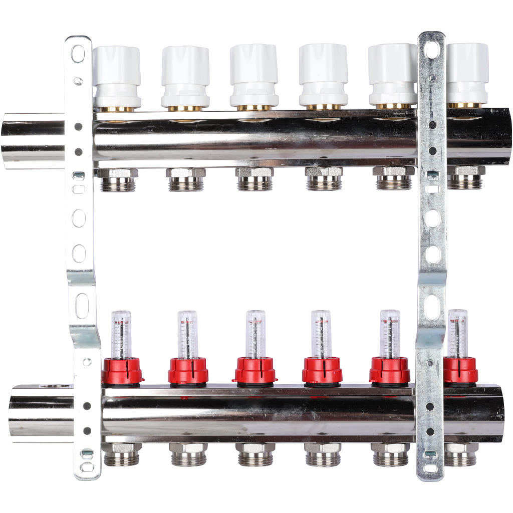 Коллектор в сборе с расходомерами LUXOR CD 477/6, 15662706N