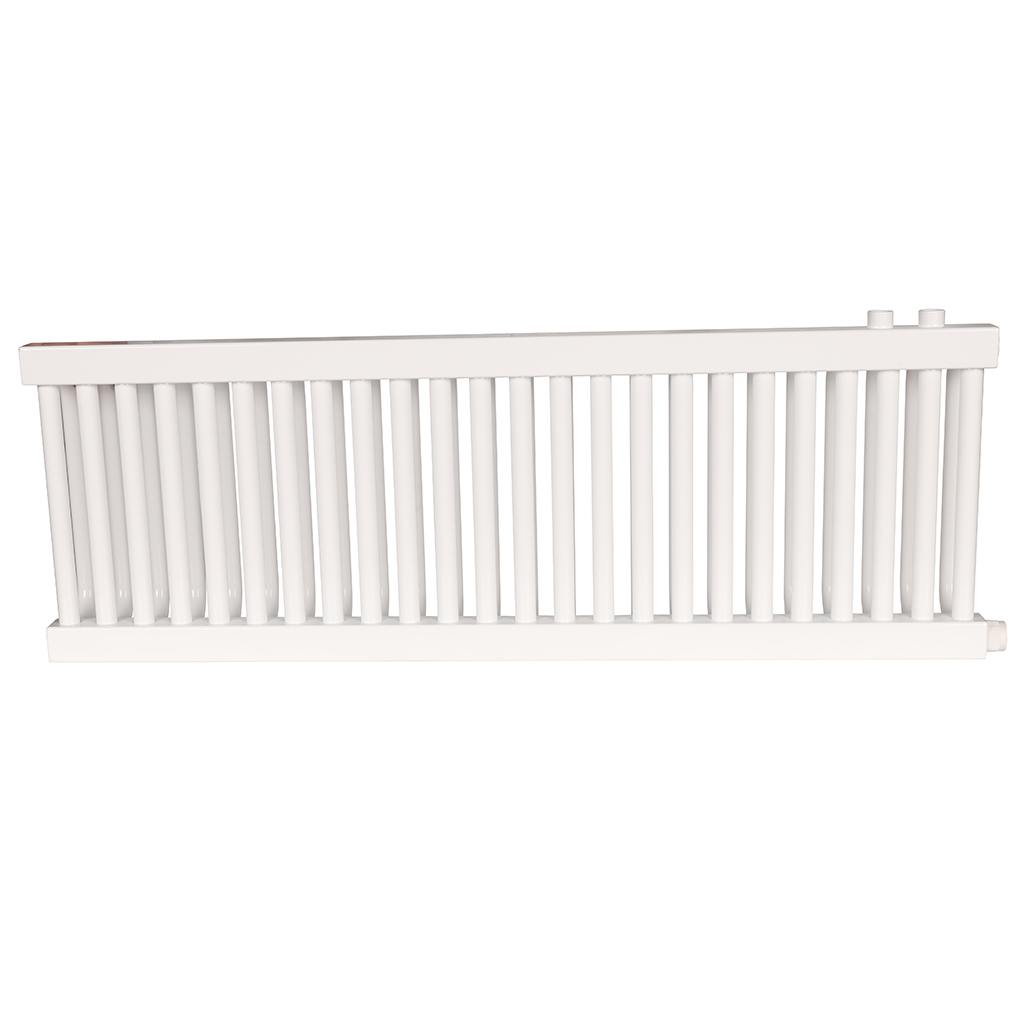 2-х трубчатый радиатор стальной ROMMER RST 2030/24 секции нижнее правое подключение RAL9016