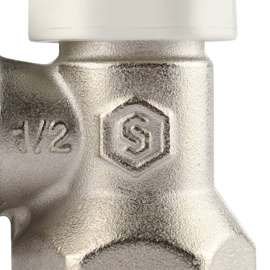 Клапан запорно-балансировочный STOUT SVL угловой 1/2, SVL-1156-000015