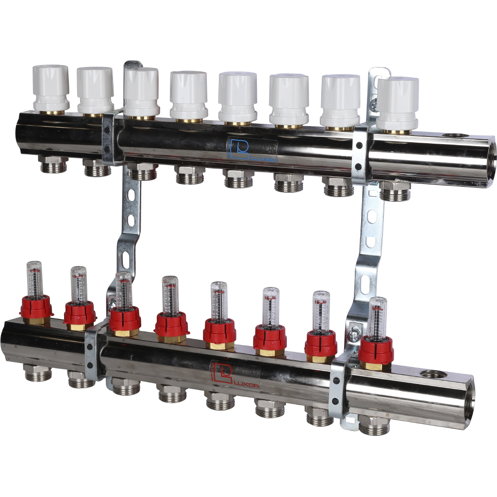 Коллектор в сборе с расходомерами LUXOR CD 477/8, 15662708N