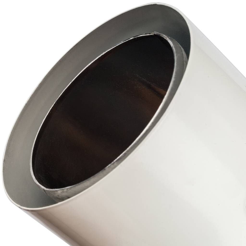 Элемент дымохода DN 80 отвод STOUT 90° утепленный п/м