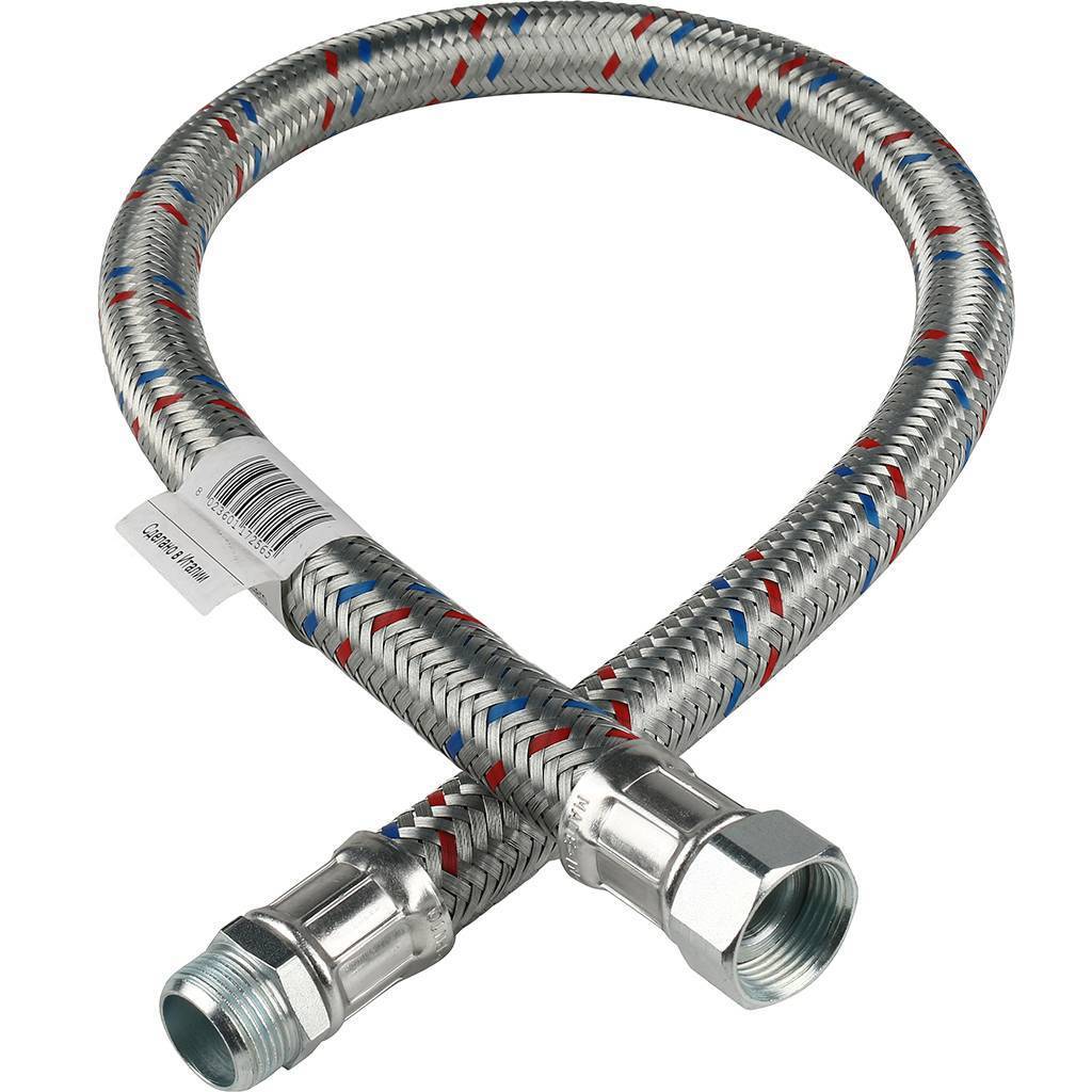 Гибкая подводка для воды STOUT НР 3/4 х ВР 3/4, длина 2000 мм, SHF-0220-182020