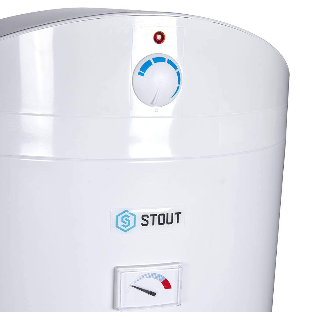 Водонагреватель STOUT бойлер комбинированного нагрева напольный 200 л, ТЭН 3 кВт, SWH-1110-050200
