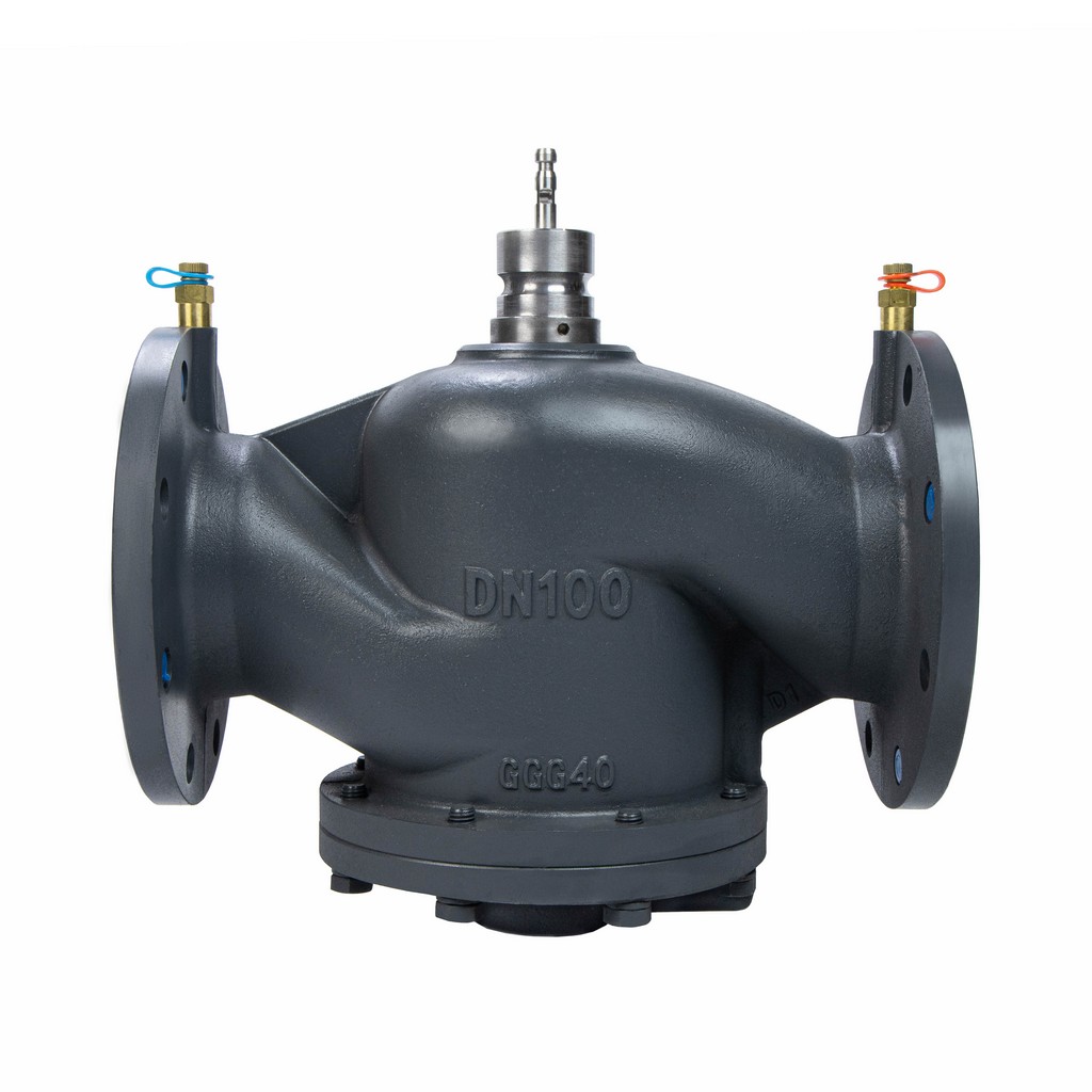 Комбинированный балансировочный клапан Ридан AQF-R DN150, с ниппелями, фланцевый, 003Z1906R