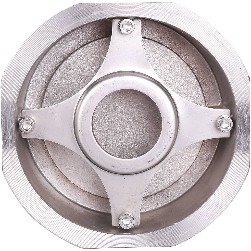 Клапан обратный пружинный ZETKAMA 275I Ду100 Ру40 межфланцевый из нерж. стали, 275I100E51