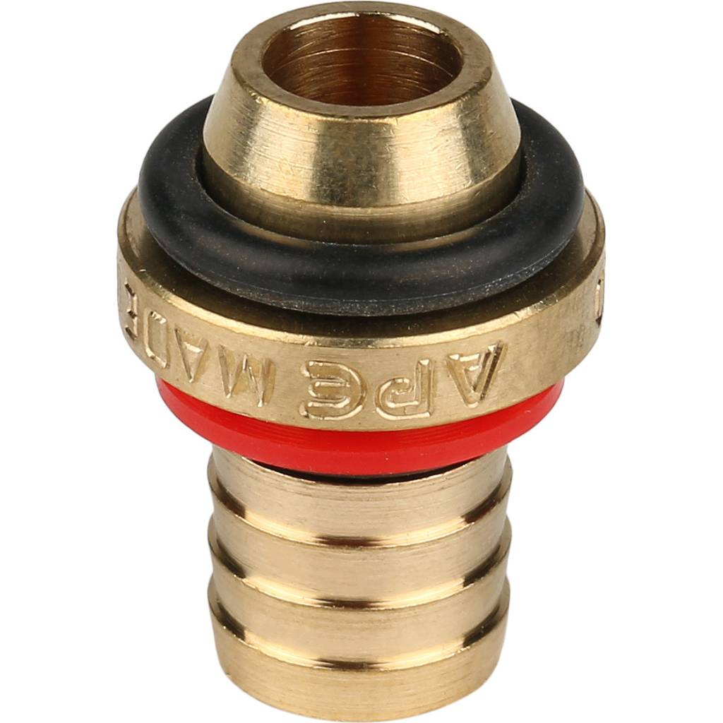 Тройник-переходник STOUT с внутренней резьбой 1/2 х16 для металлопластиковых труб винтовой, SFS-0012-001216