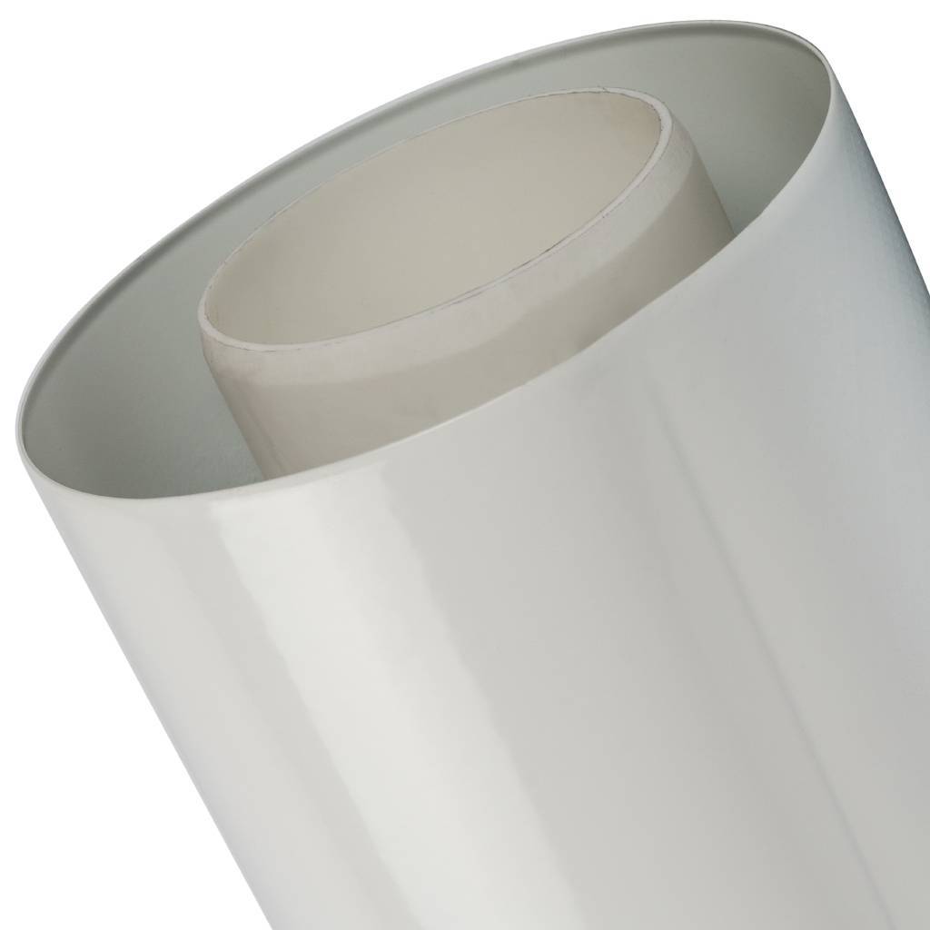 *SCA-8610-010854 STOUT Элемент дымохода конденсац. участок для прохода через стену с манжетами и оголовком  854 мм DN60/100 м/п PP-FE, SCA-8610-010854