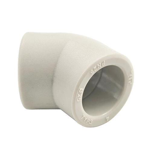 Угольник PPR  25х45, PN25 серый, РТП