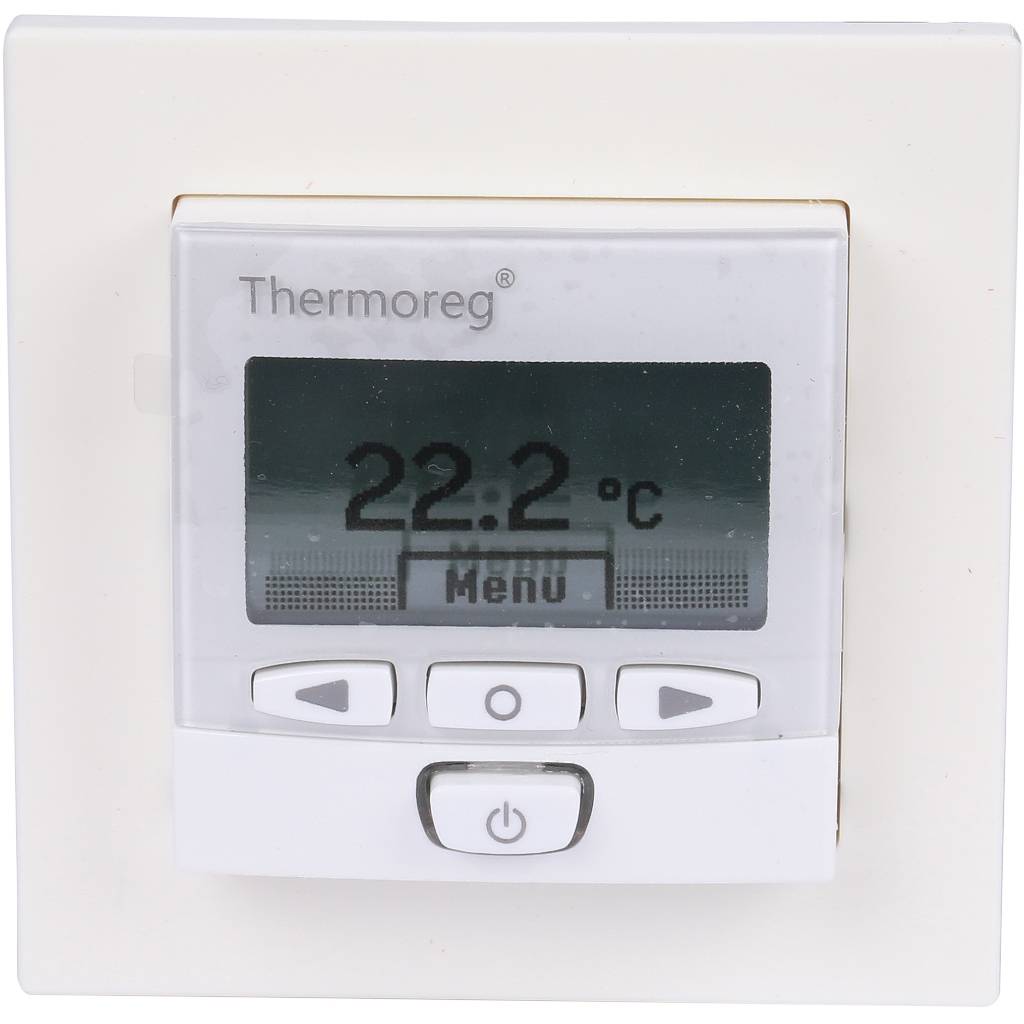 Терморегулятор THERMO Thermoreg Design 16 А, TI-950D