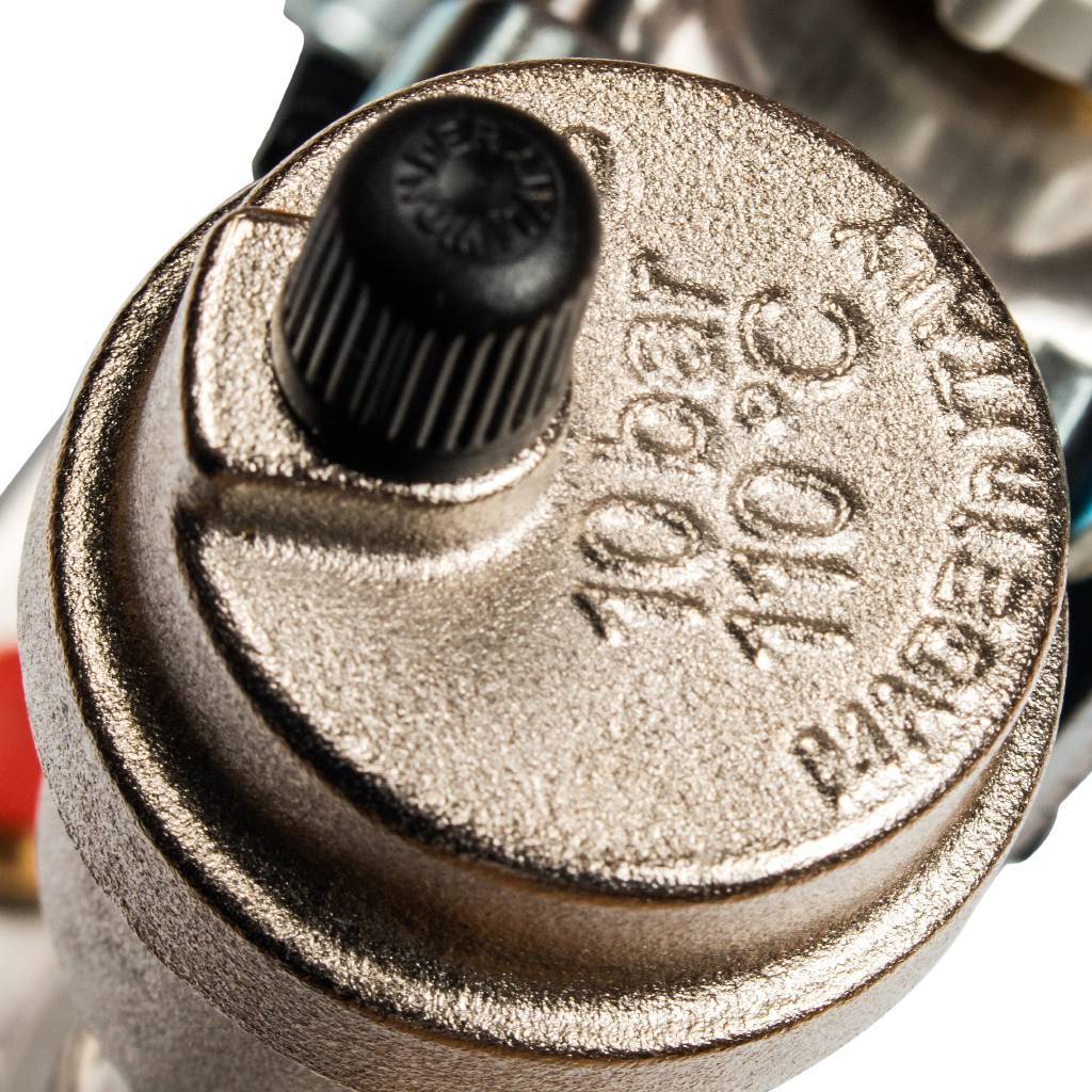 Коллектор из нержавеющей стали STOUT в сборе без расходомеров 2 вых., SMS 0912 000002