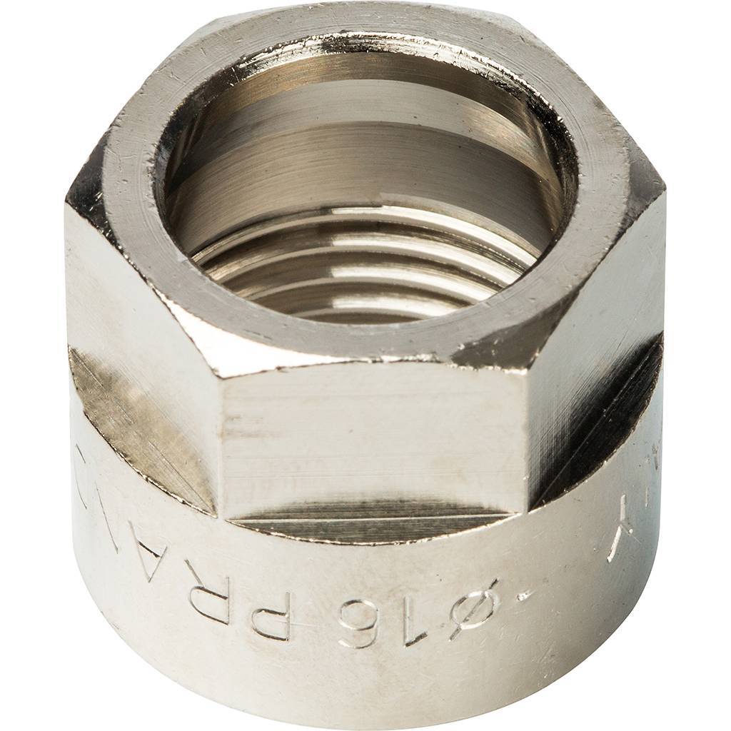 Угольник 90 с нар.резьбой Prandelli Multyrama (16х2,0х1/2) для металлопластиковых труб винтовой, 103.05.51.6