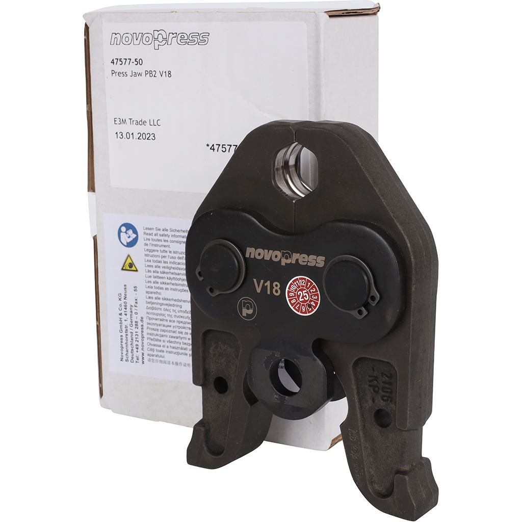 Пресс-клещи Novopress tools PB2 18 мм V-профиль, 47577-50