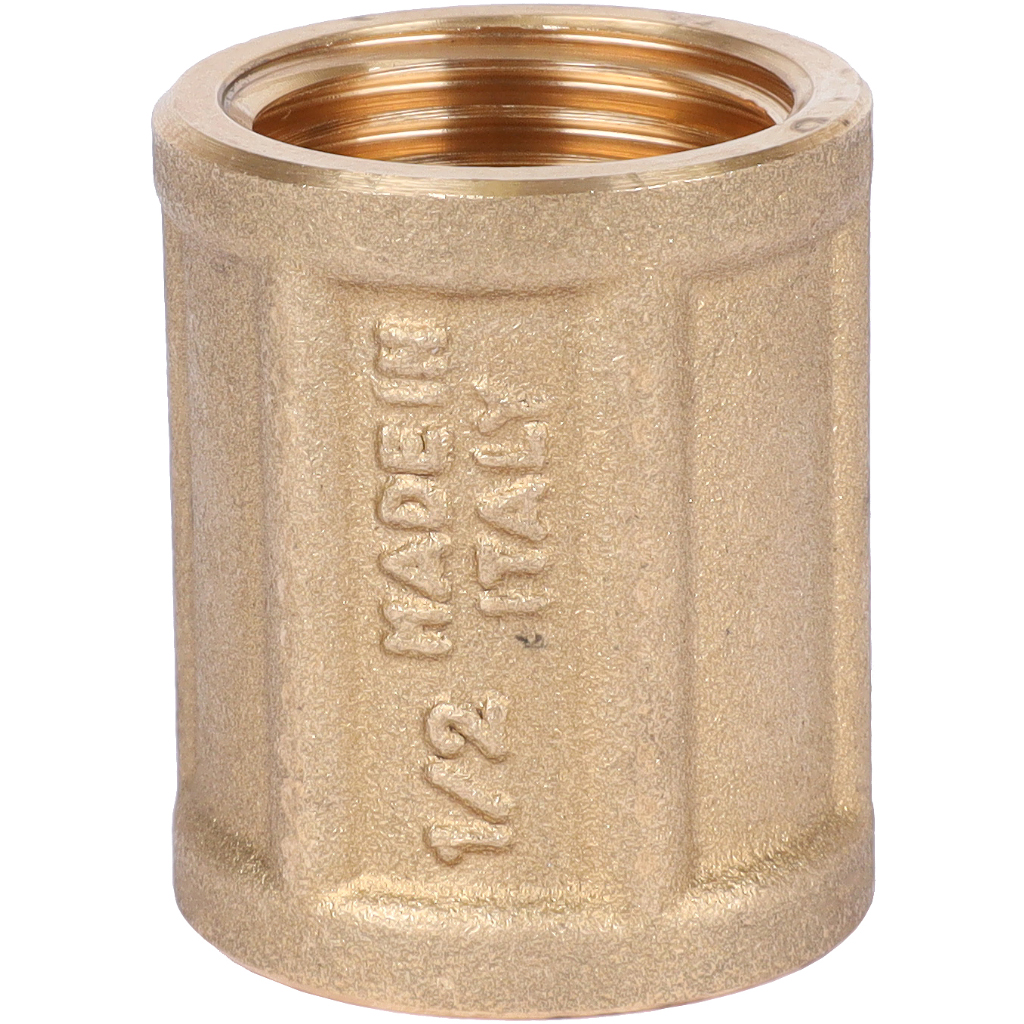 Муфта TIEMME ВВ 1/2х1/2 для стальных труб резьбовой, 1500034