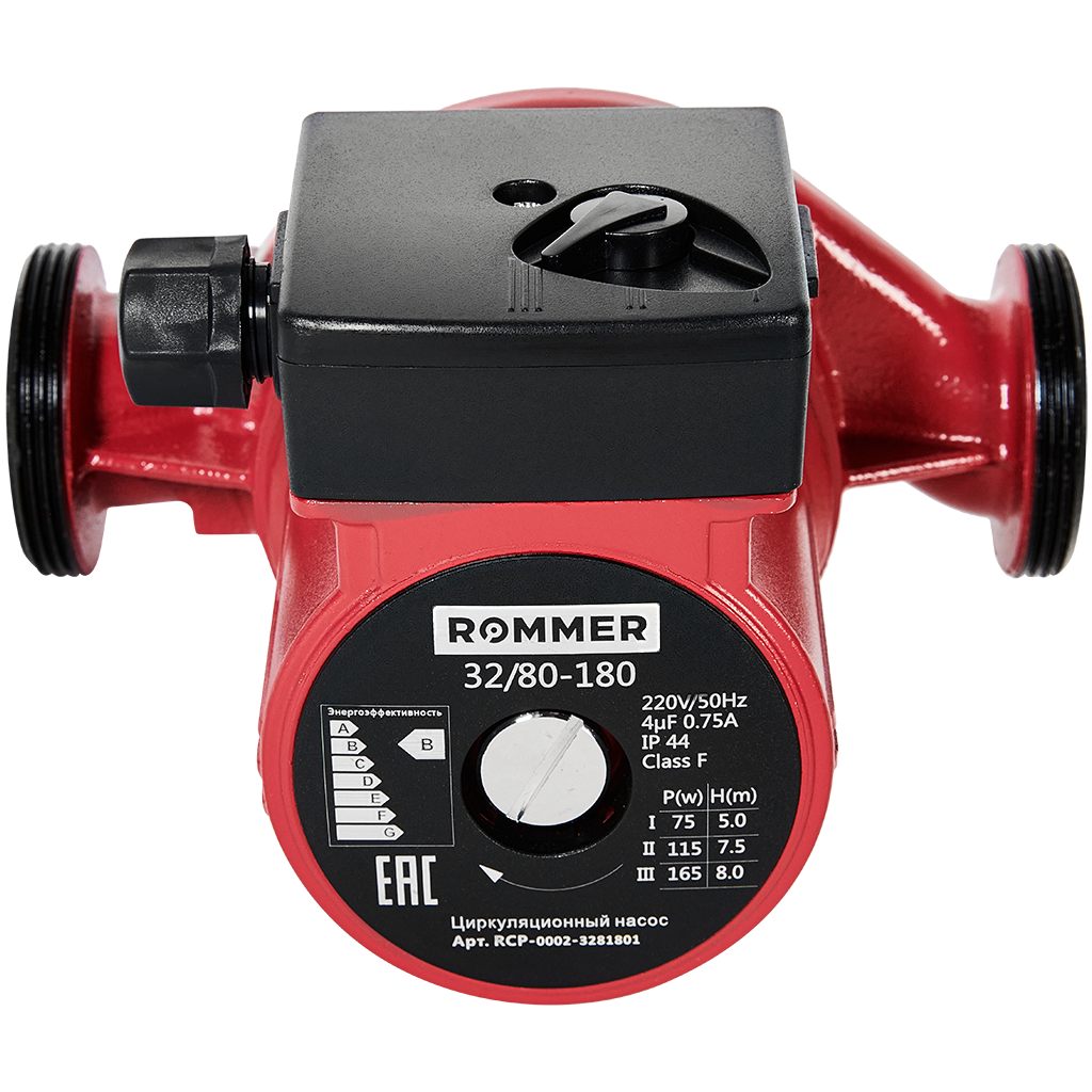 Циркуляционный насос Rommer 32/80-180