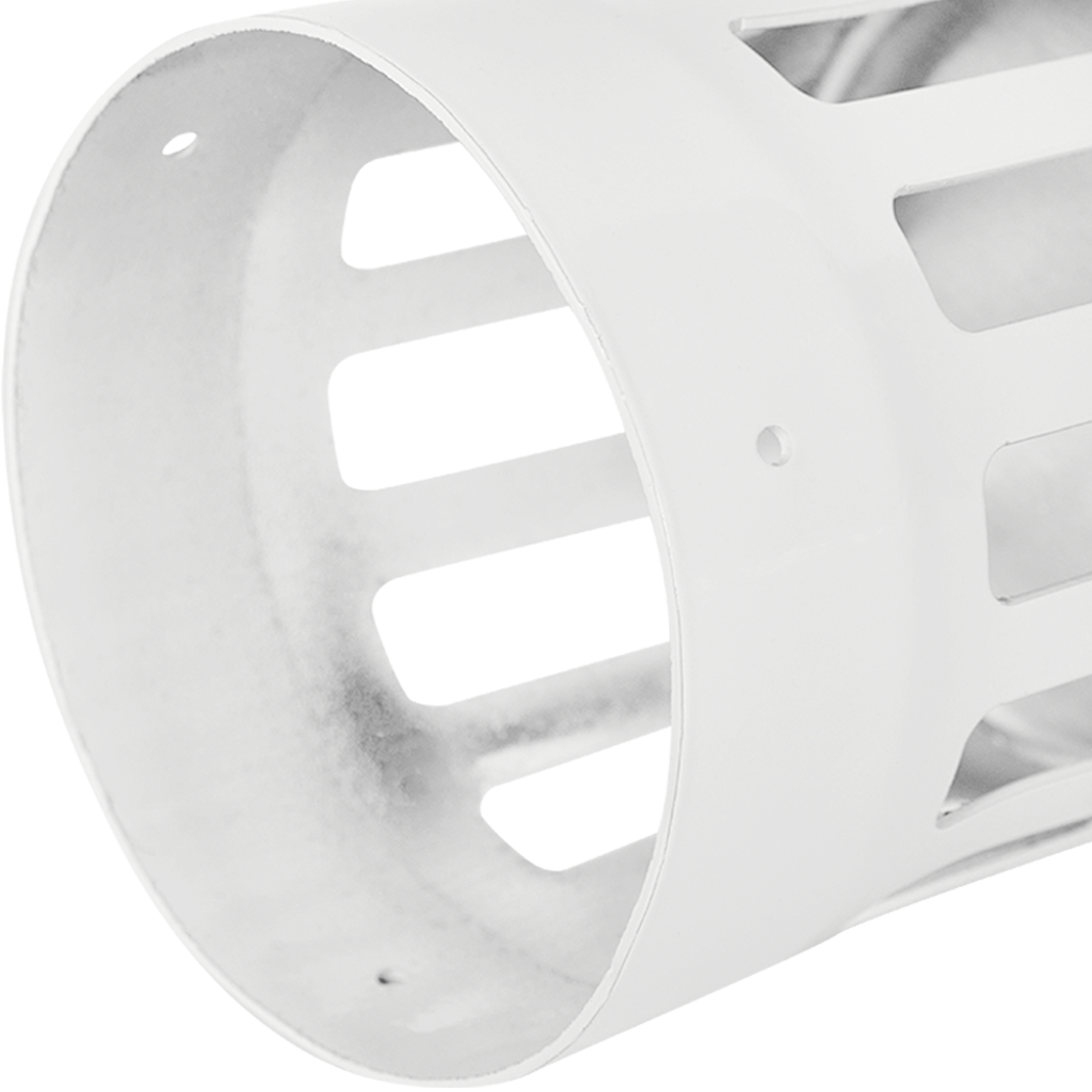 Наконечник белый традиционный ROMMER D80 (алюминий)