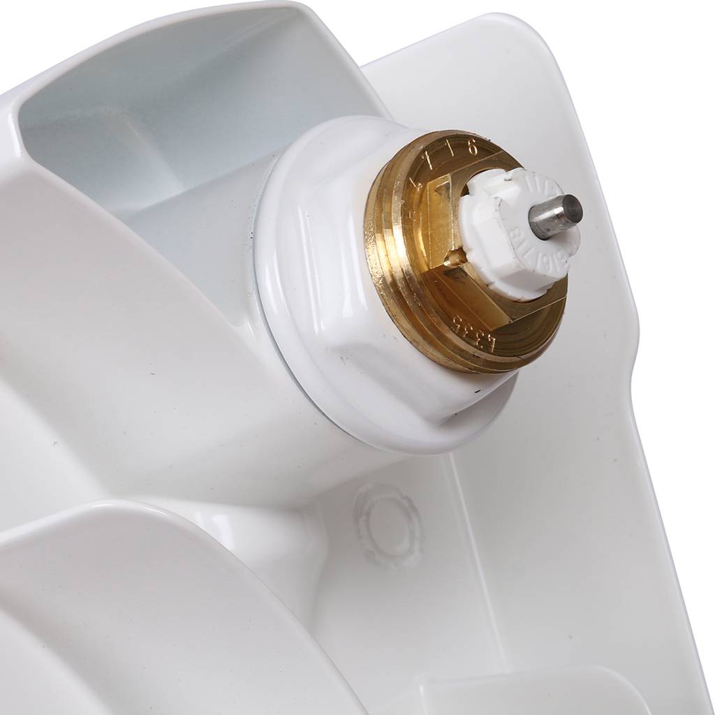 Радиатор биметаллический RIFAR BASE VENTIL 500 BVR 6 секций нижнее правое подключение (белый RAL 9016), 1RB50.VR-6