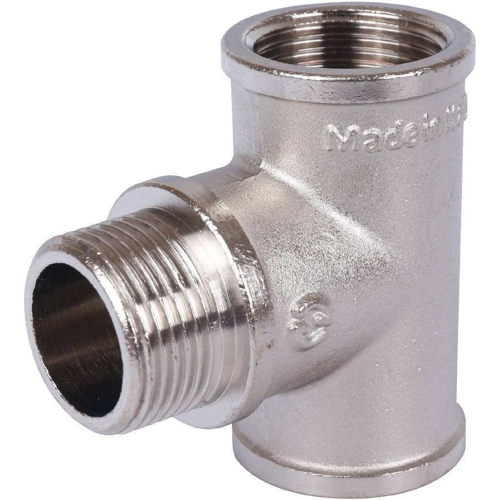 Тройник STOUT ВНВ никелированный 3/4 x3/4 x3/4, SFT-0065-343434