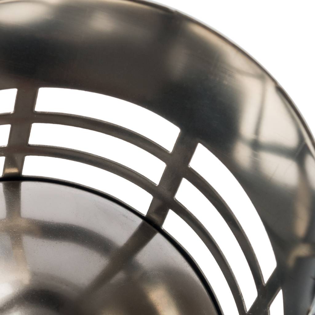 *SCA-0080-010004 STOUT Элемент дымохода решетка из нержавеющей стали DN80 для дымоотводящей трубы