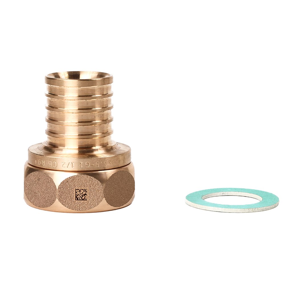 Переходник РЕХАУ с накидной гайкой РЕХАУ 40-G 1 1/2 RX+, 14563443001