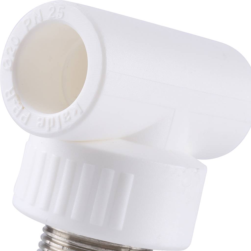 Тройник Kalde с наружной резьбой для полипропиленовых труб 20x3/4, 3222-tmo-200c20