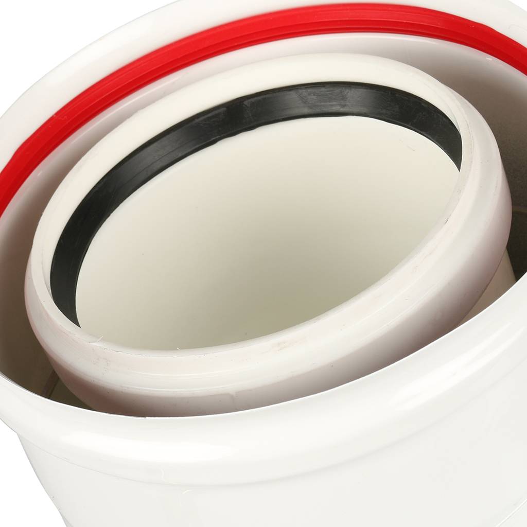 Коаксиальный отвод Baxi KHG 87°, 110/160мм, HT, KUG71413361-