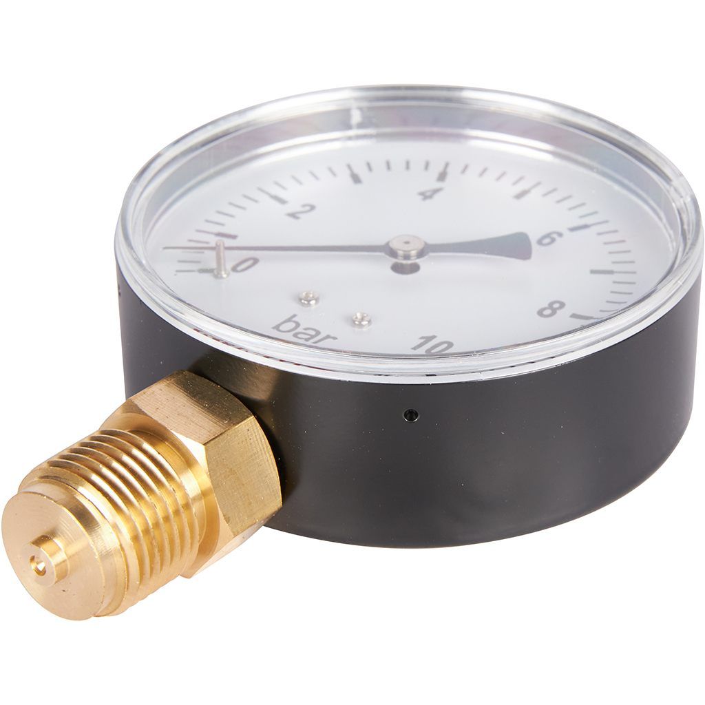 Манометр радиальный ROMMER 80 мм 1/2