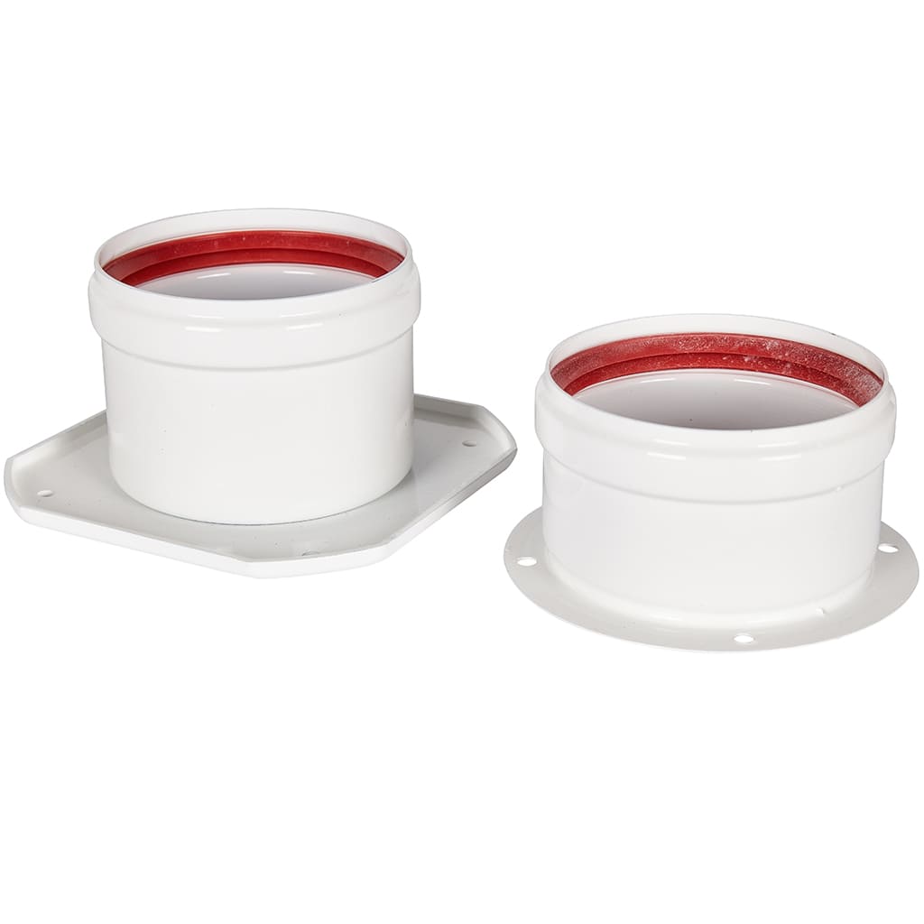 Комплект адаптеров традиц. ROMMER D80 (воздуховод+газоход) для раздельной системы IMMERGAS, RCA-8080-260022