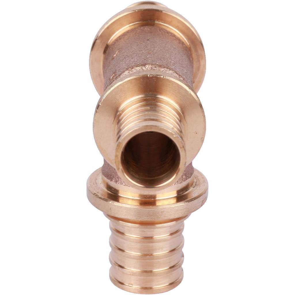 Тройник РЕХАУ RAUTITAN PLATINUM с уменьшенным торцевым проходом 20-20-16 RX для труб из сшитого полиэтилена аксиальный