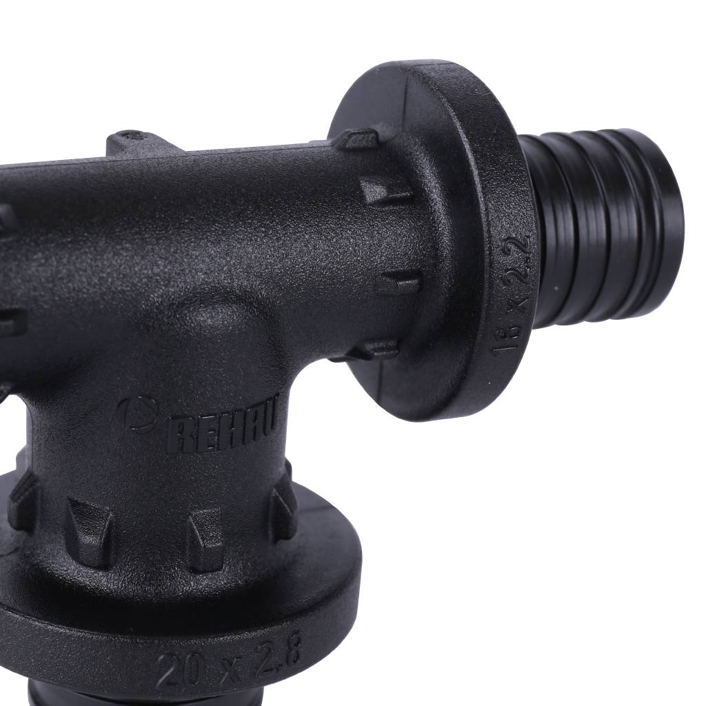 Тройник РЕХАУ RAUTITAN с увеличенным боковым проходом 16-20-16 PX