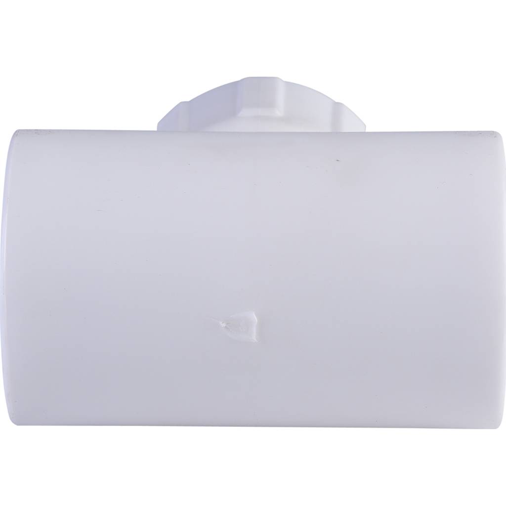 Тройник Политэк 32x3/4 с наружной резьбой для полипропиленовых труб под сварку (цвет белый), 9510003234