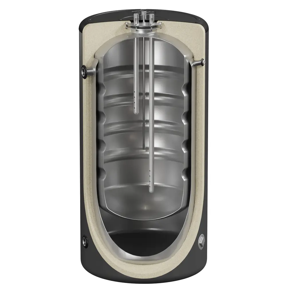 Бойлер косвенного нагрева напольный KRATS Premium 150 л., черный