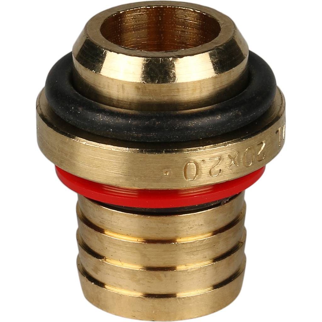 Муфта STOUT соединительная 20х20 для металлопластиковых труб винтовой, SFS-0005-000020