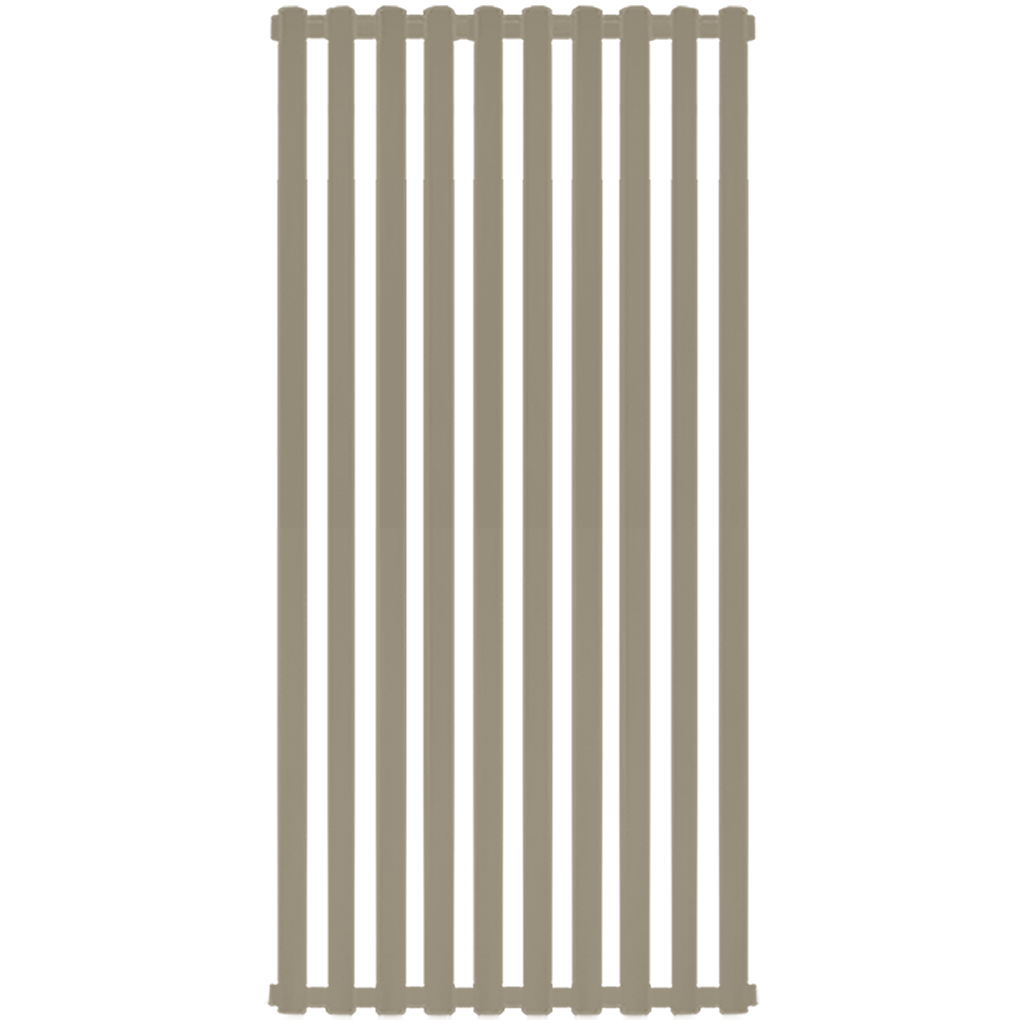 Радиатор алюминиевый STOUT Tonale 1000 10 секций универсальное подключение (цвет cod.06 кварцевый), SRA-2120-10000610