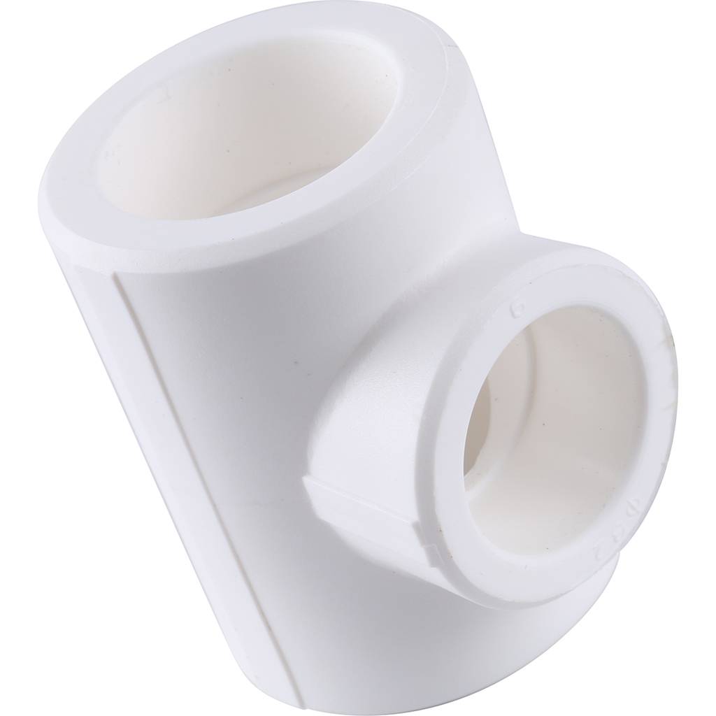 Тройник переходной Kalde 40х32х40 для полипропиленовых труб под сварку (цвет белый), 3212-tio-403240