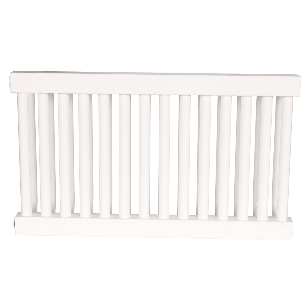 2-х трубчатый стальной радиатор ROMMER RST 2030/14 секций боковое подключение RAL9016, RST-203014-010