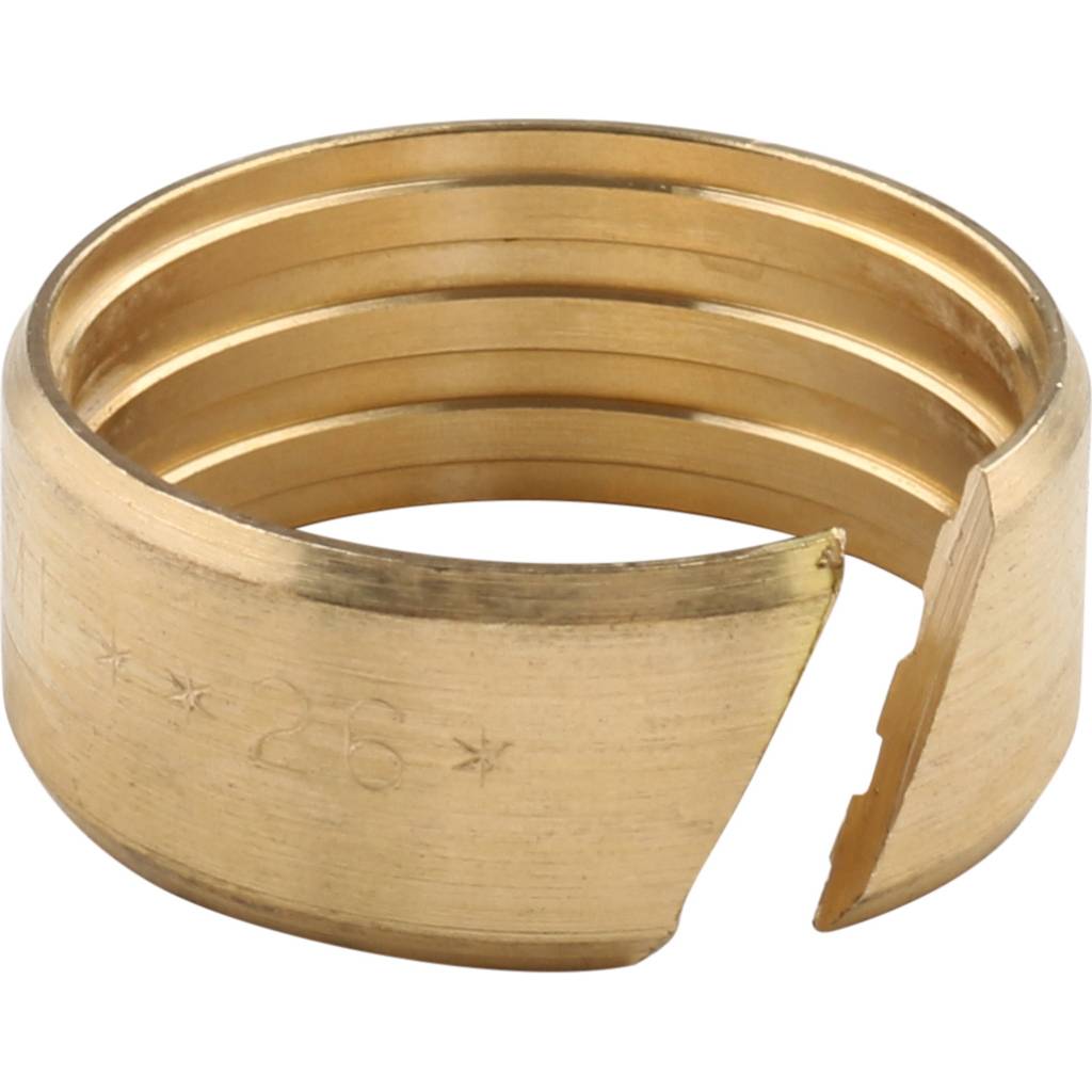 Муфта TIEMME с наружной резьбой (26х3.0х3/4) для металлопластиковых труб винтовой, 1600010