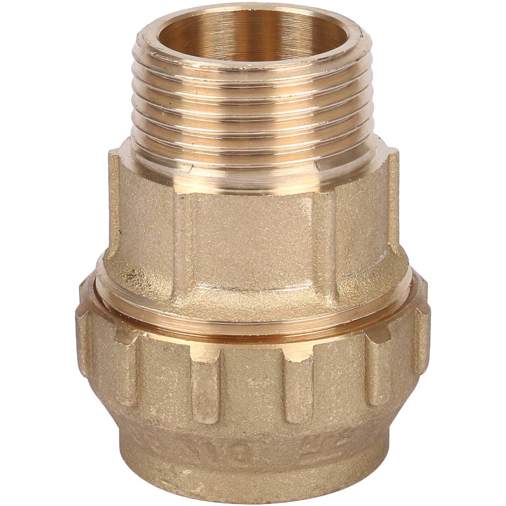 Муфта TIEMME с наружной резьбой 32х1 для труб ПНД винтовой, 3400001