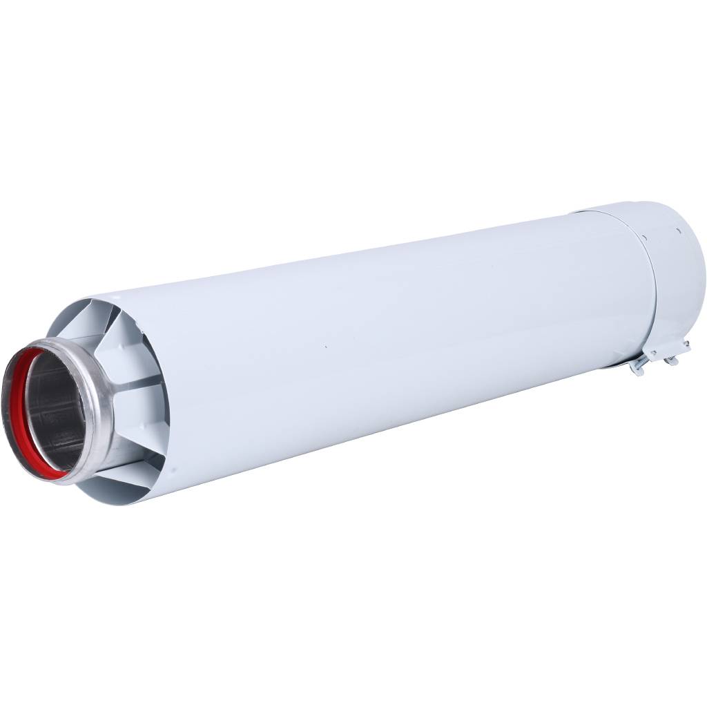 Труба Vaillant 0,5 м DN 60/100 белая, 303801