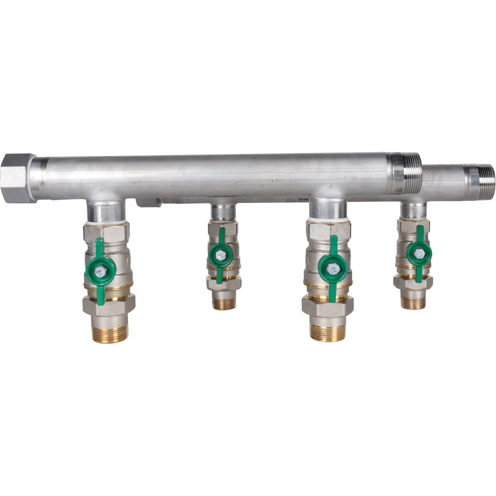 Напорный и всасывающий коллектор для установок Grundfos CMBE twin 1  - 1 1/4, 99229453