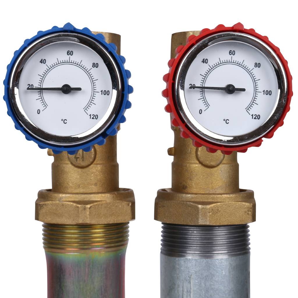 Насосная группа BARBERI с прямым контуром 1 без насоса в теплоизоляции