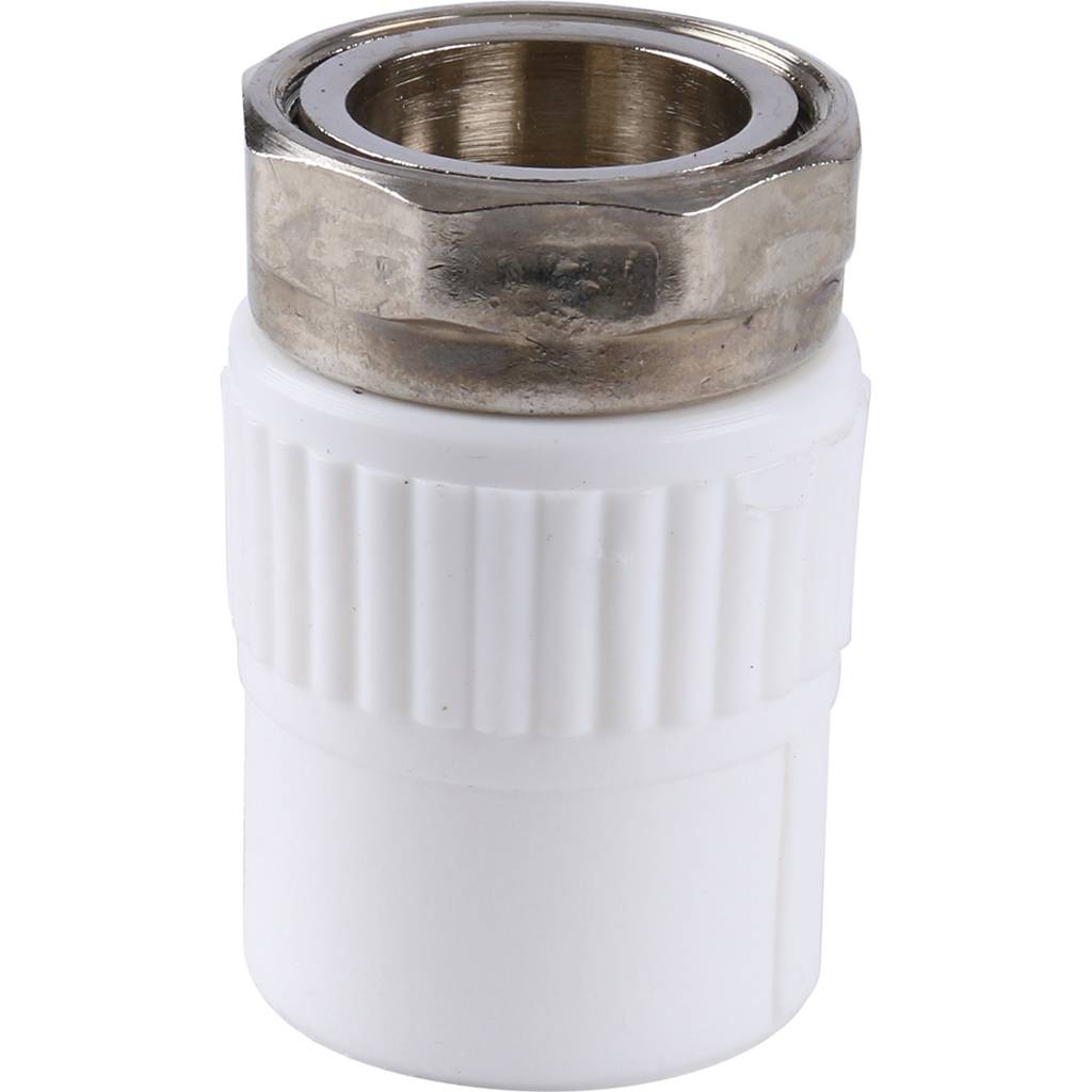 Муфта комбинированная Kalde с накидной гайкой 20х3/4 для полипропиленовых труб под сварку
