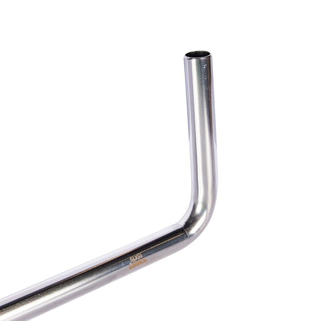 Отвод безраструбный ROMMER 90° НПр-НПр, 15х100х600, из нержавеющей стали прессовой, RSS-0008-015100