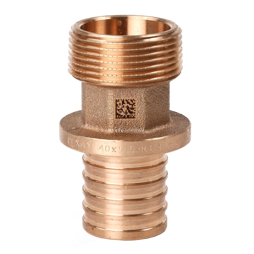 Переходник с наружной резьбой РЕХАУ 40-R 1 1/4 RX+, 14563233001