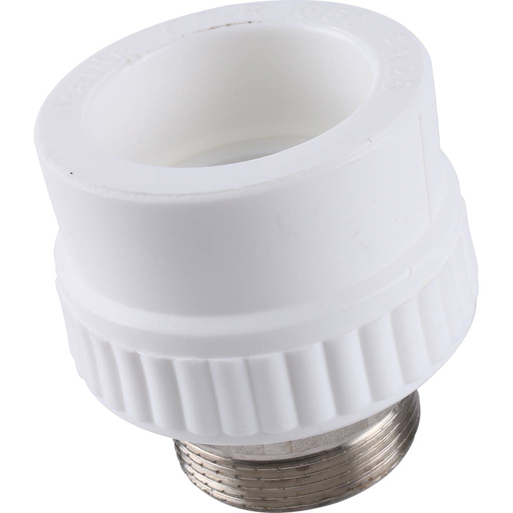 Муфта комбинированная Kalde под шестигранник (наруж. резьба, 50x1 1/2 ) для полипропиленовых труб под сварку, 3222-nmo-501b06